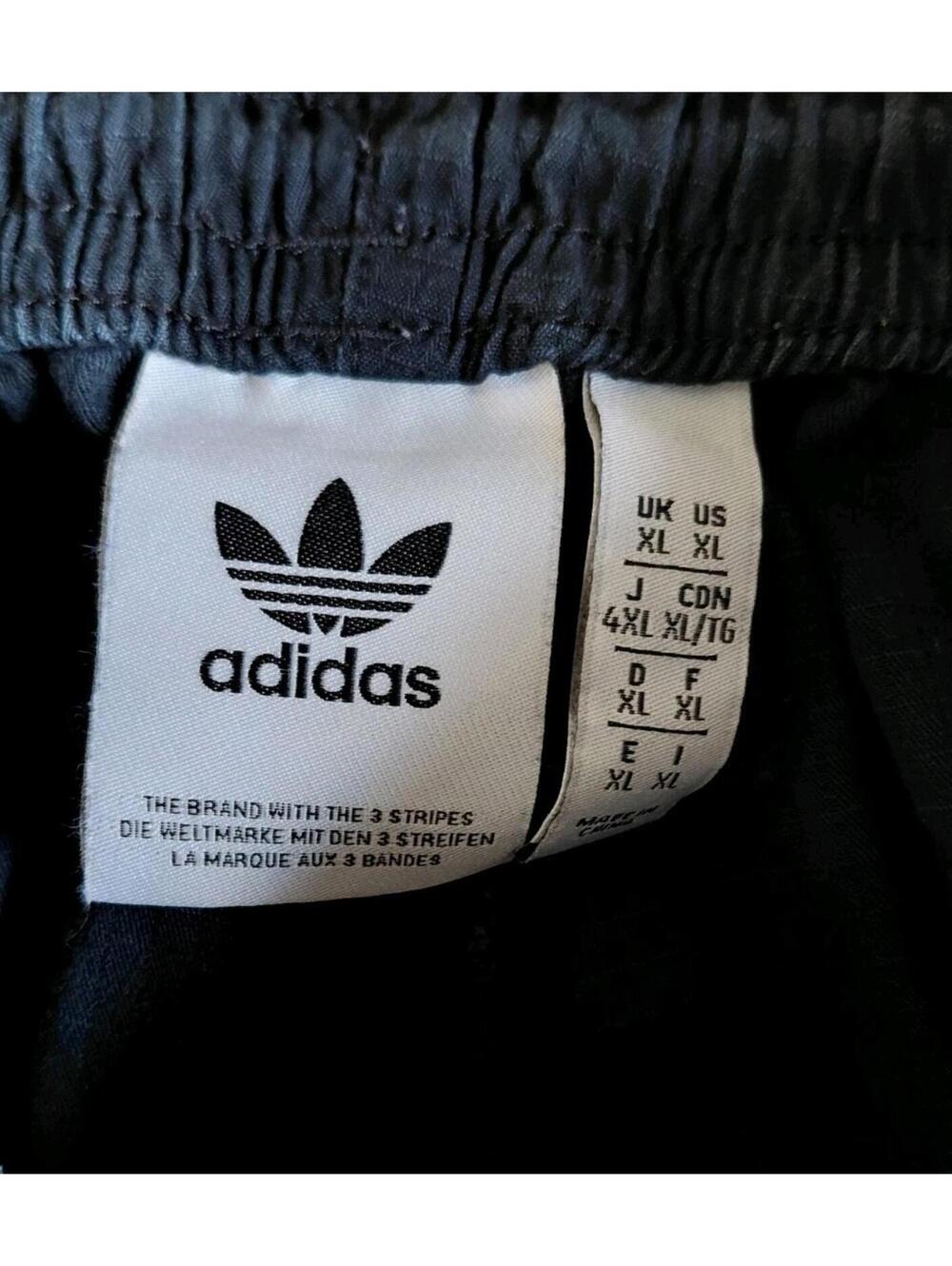 Adidas Enjoy Summer Ripstop Cargo Pants Mens XL Black IT8175 - Picture 4 of 9